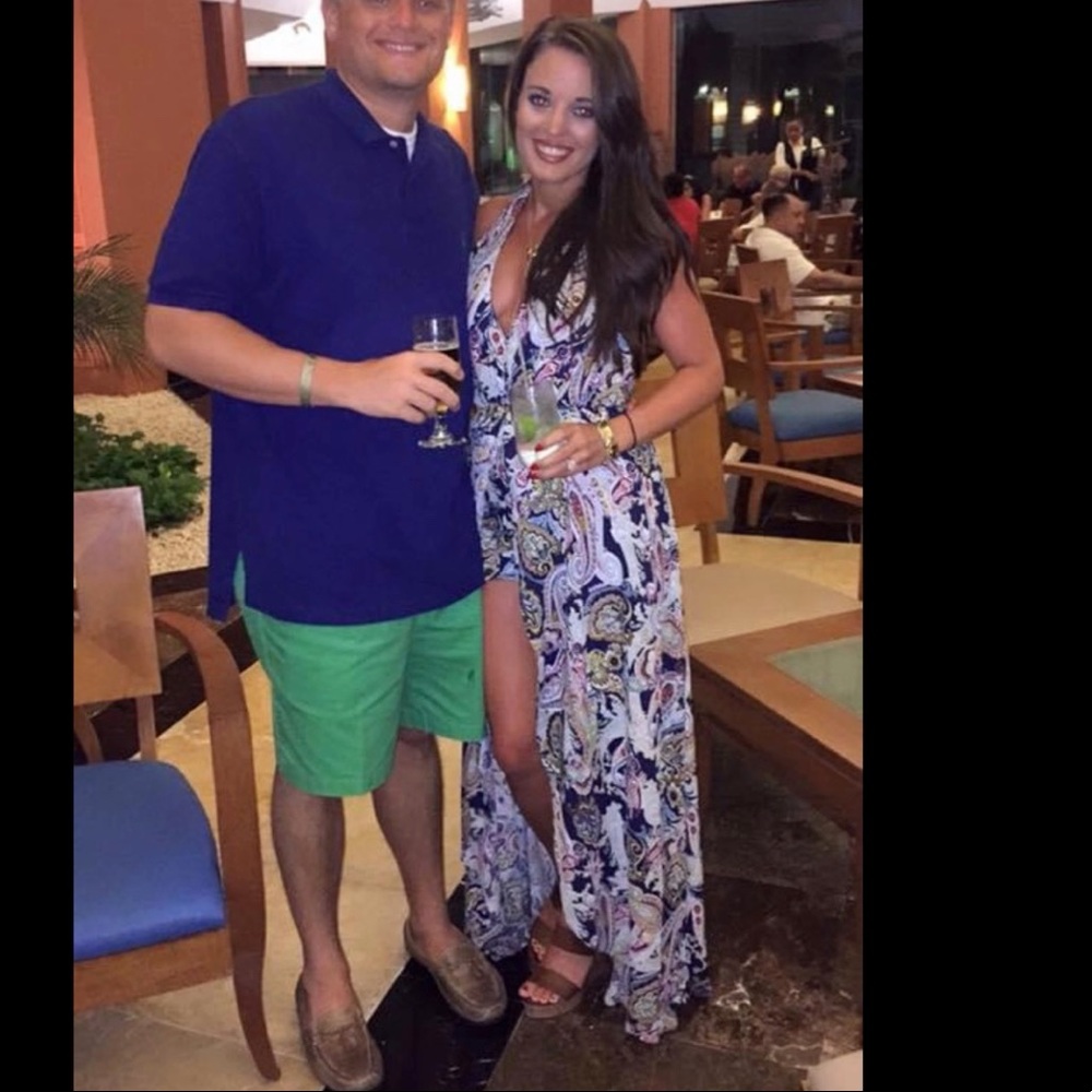 Paisley Halter Skirted Romper